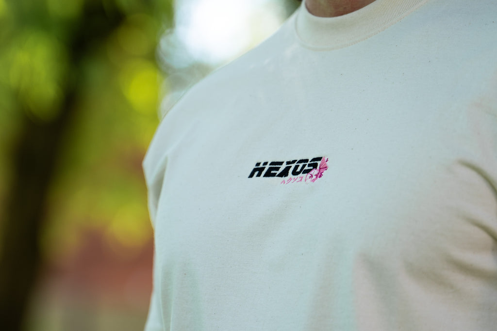 Edo Era Fuji Tee - Natural